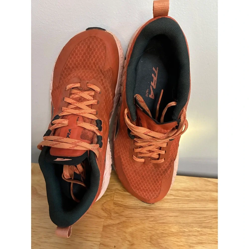 Altra Outroad Womens Trail Running Shoes Orange Pink AL0A7R72680 US 7.5